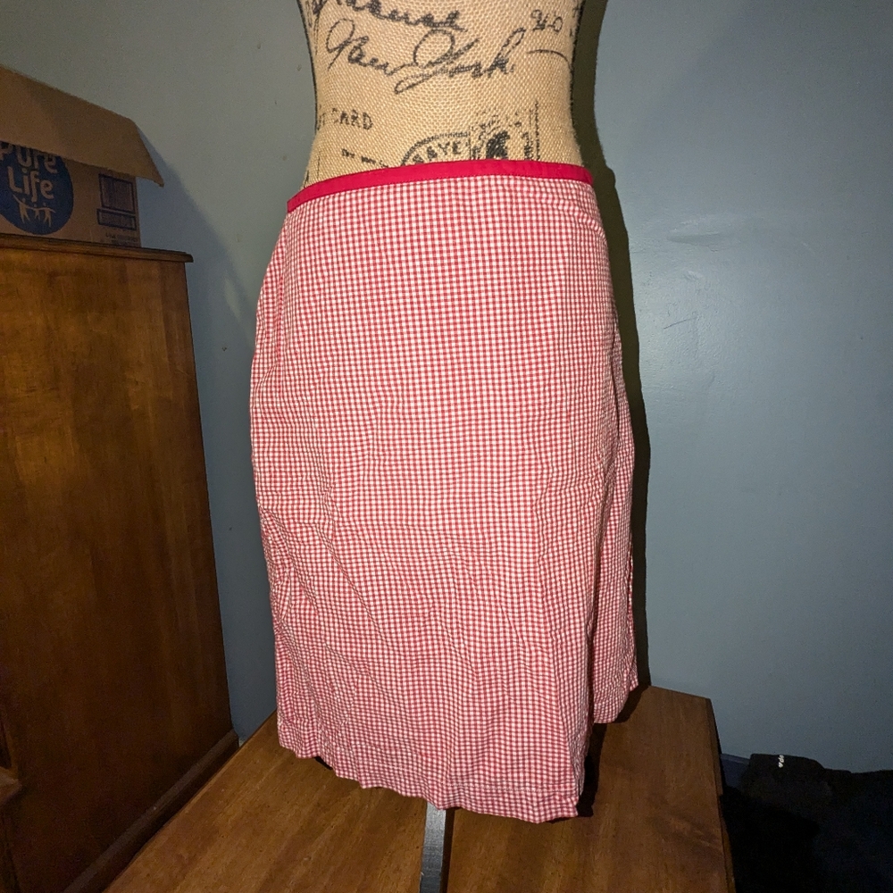Cherokee Size 8 Checkered Pencil Skirt